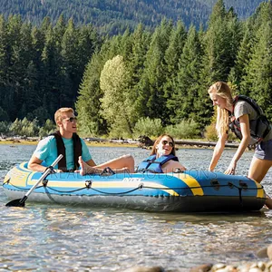 Intex Challenger 3 Inflatable Boat For 3 People