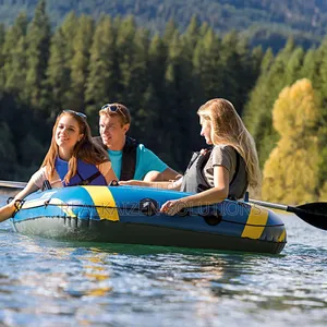 Intex Challenger 3 Inflatable Boat For 3 People