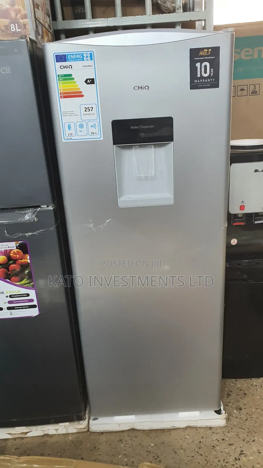 229litrs Chiq Fridge With Dispenser