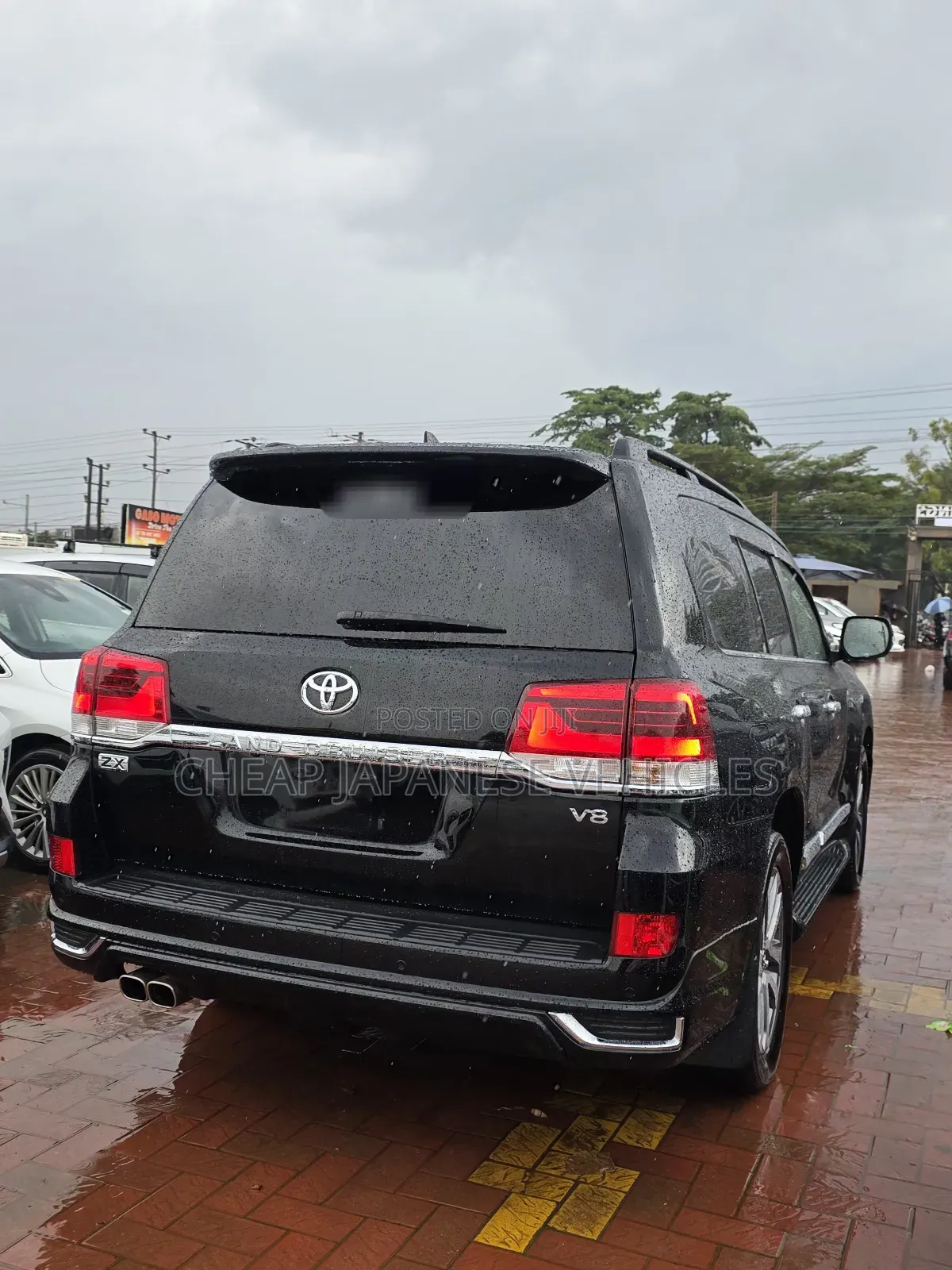 Toyota Land Cruiser 4.6 V8 ZX 2019 Black