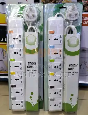 G T 6-Way Universal Heavy Duty Extension Cable