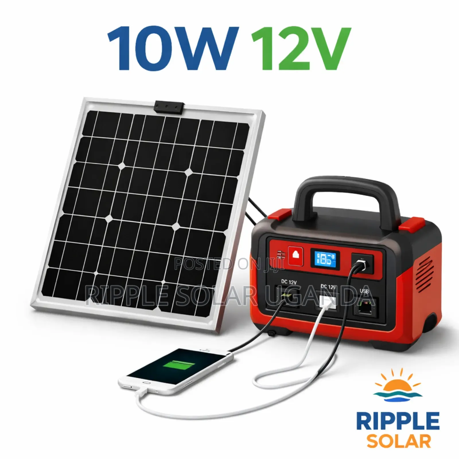 10w Solar Panel 12v Monocrystalline High Efficiency Module