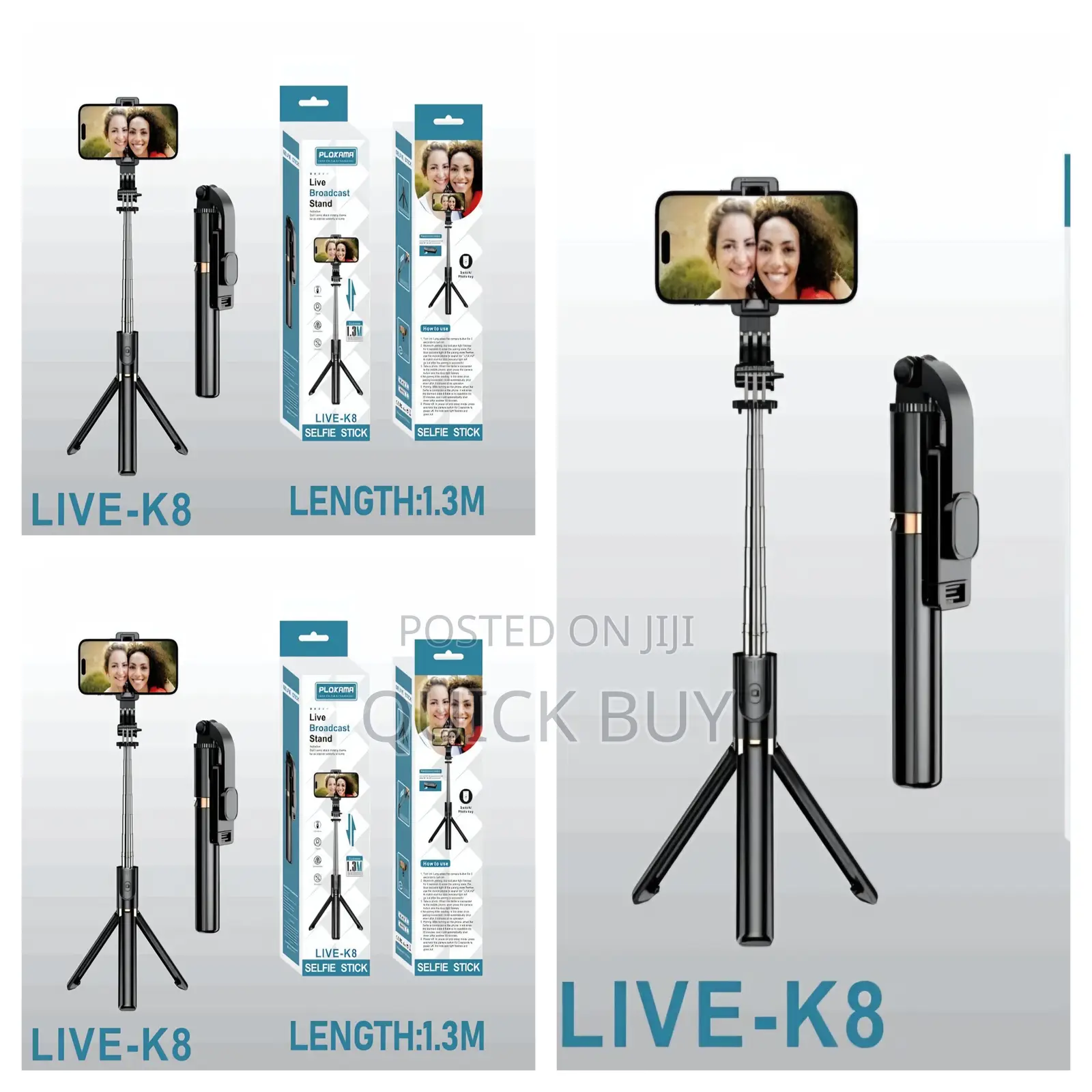 Plokama Live- Selfie Stick Tripod.