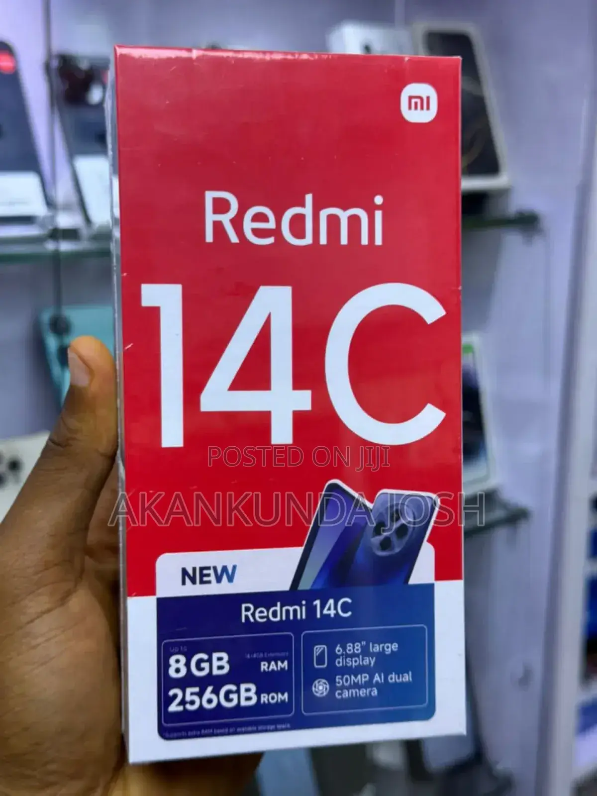 New Xiaomi Redmi 14C 256 GB Black