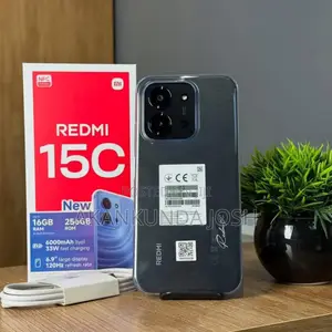 New Xiaomi Redmi 15C 4G 256 GB Black