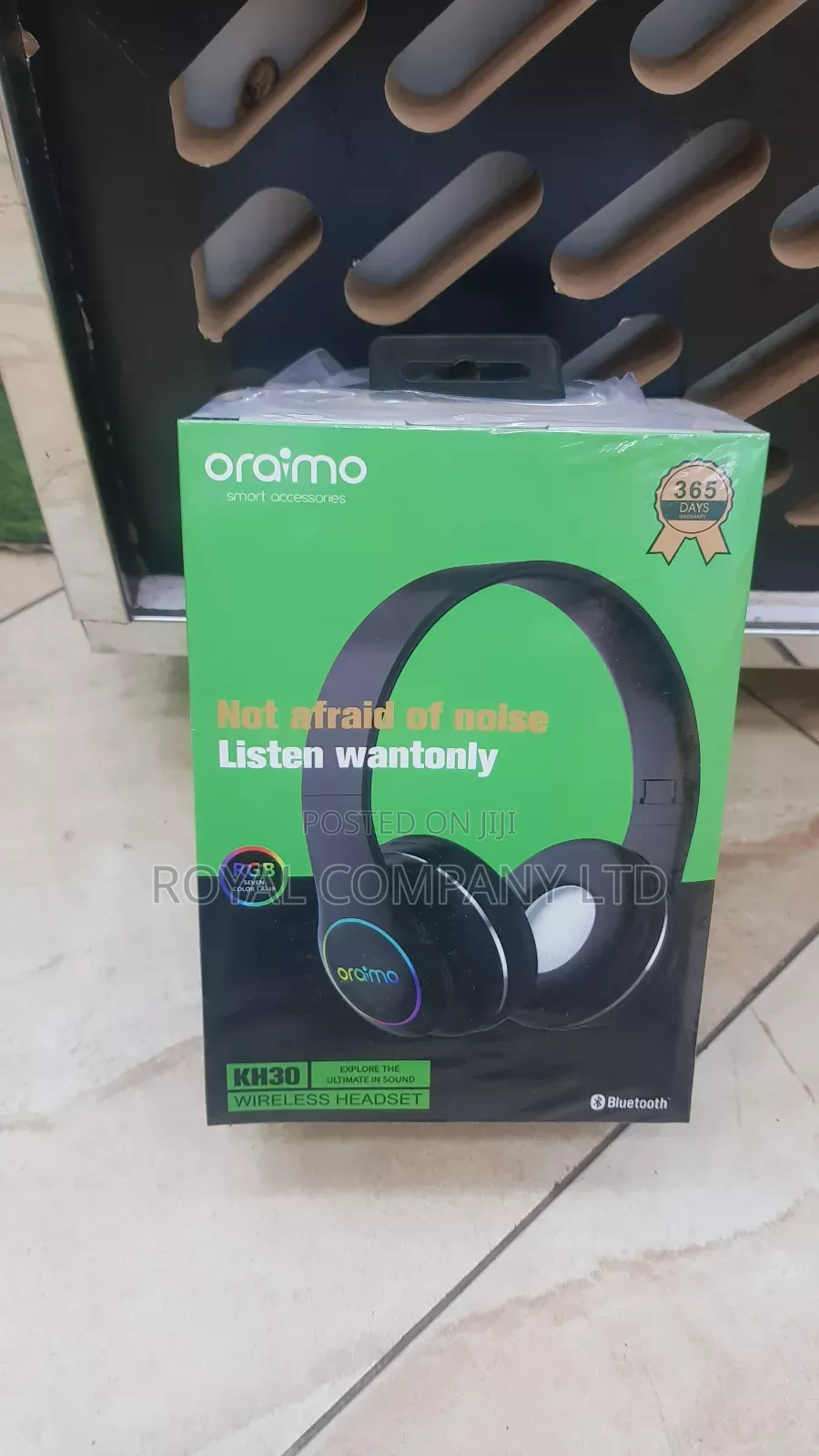 Oraimo Kh30 Wireless Headphones.