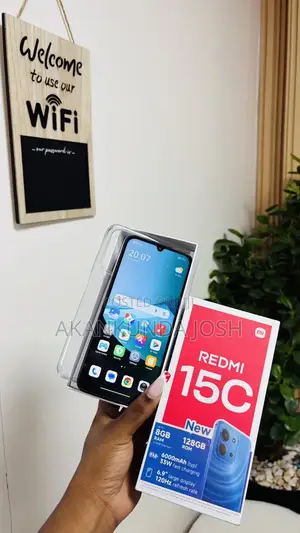 New Xiaomi Redmi 15C 4G 128 GB Black