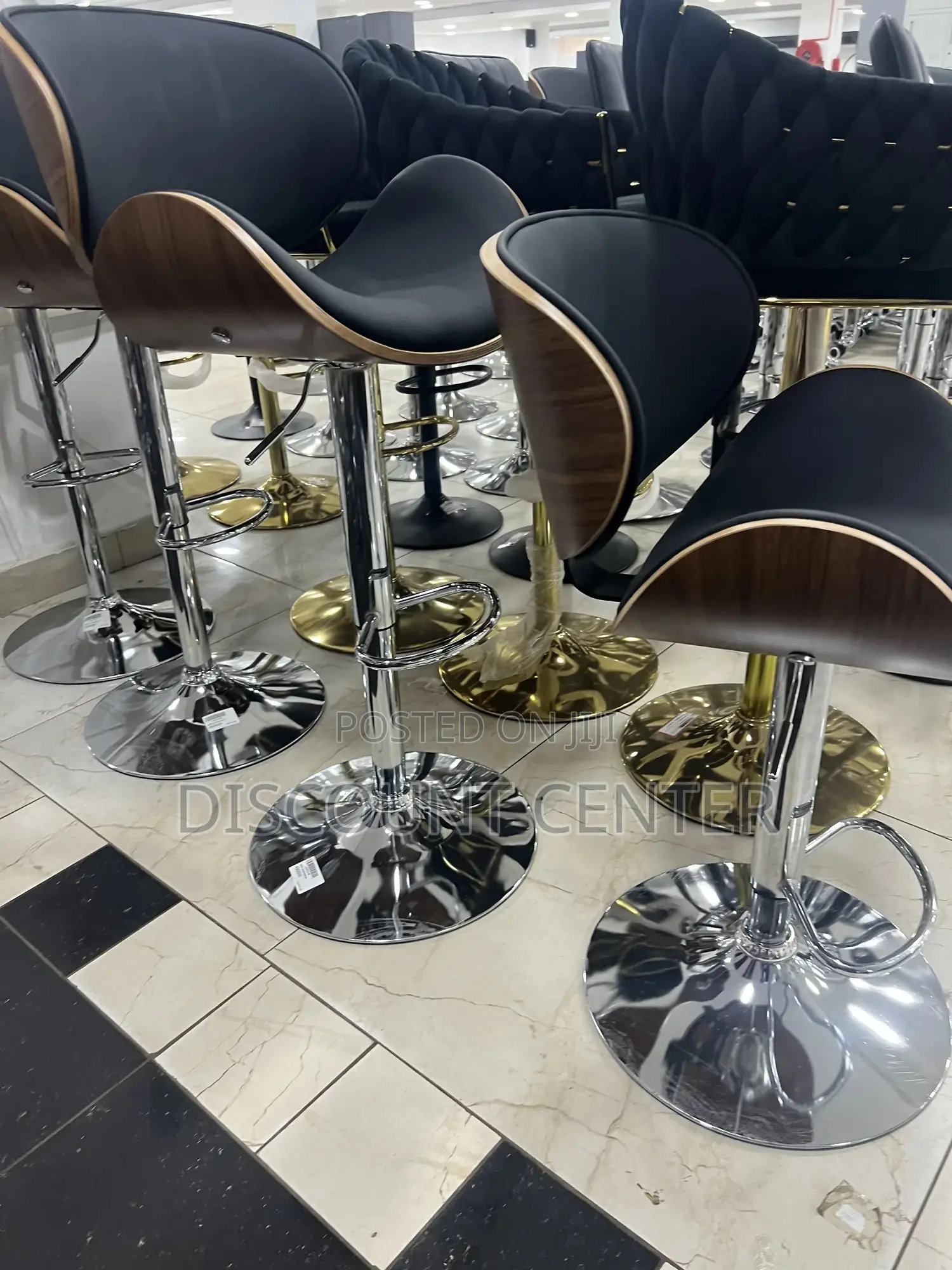 Adjustable Chair With Stainless Stand