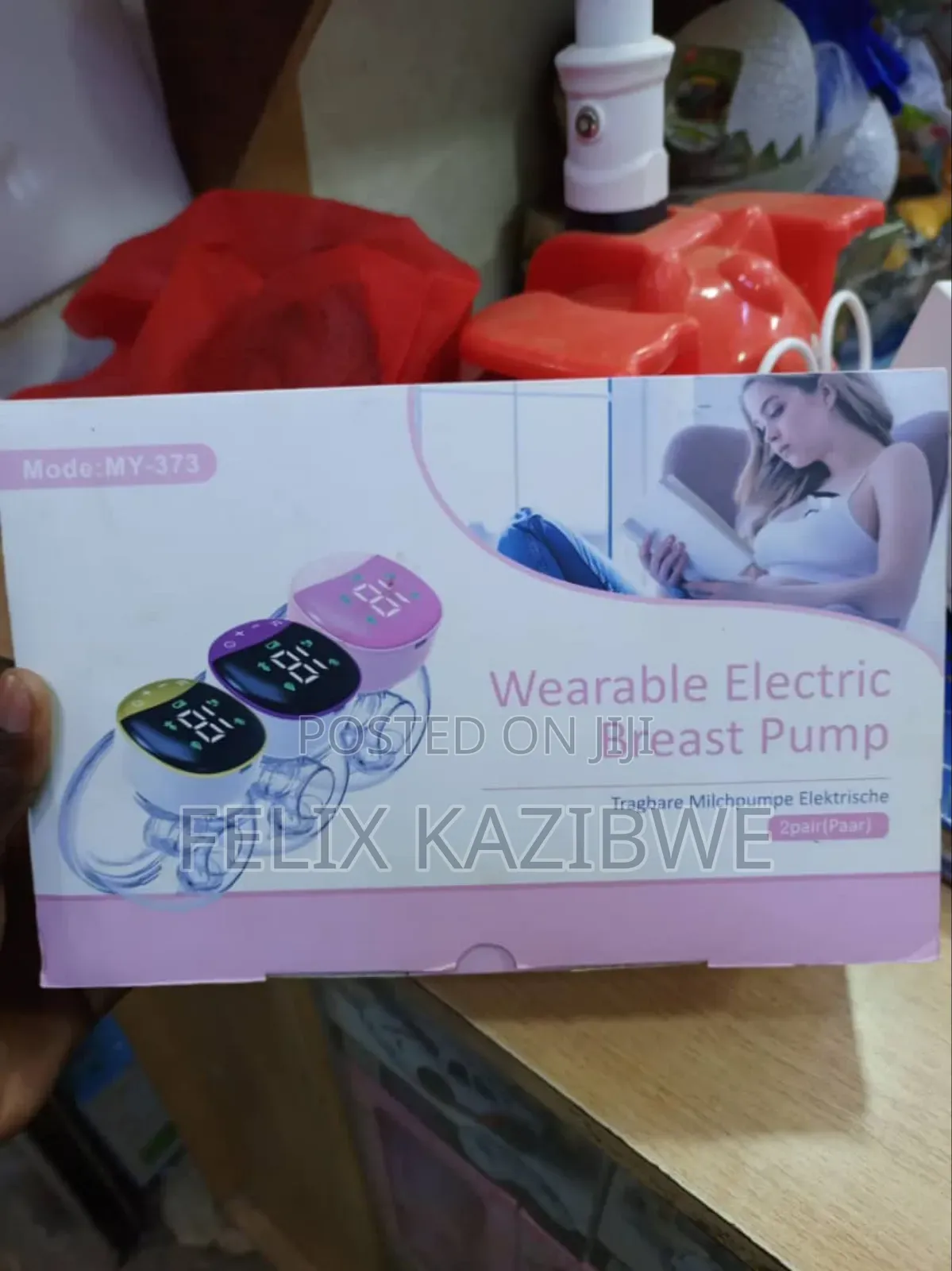 Hands-Free Electric Breast Pump.