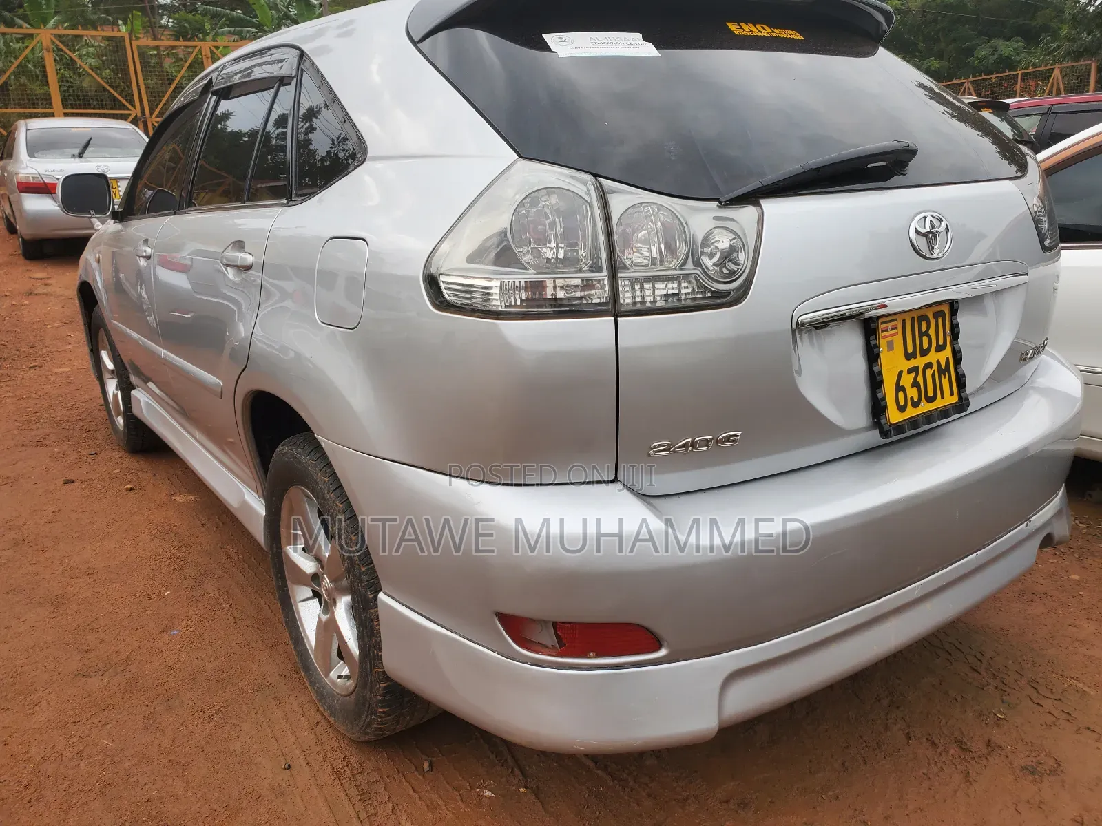 Toyota Harrier 2008 Silver