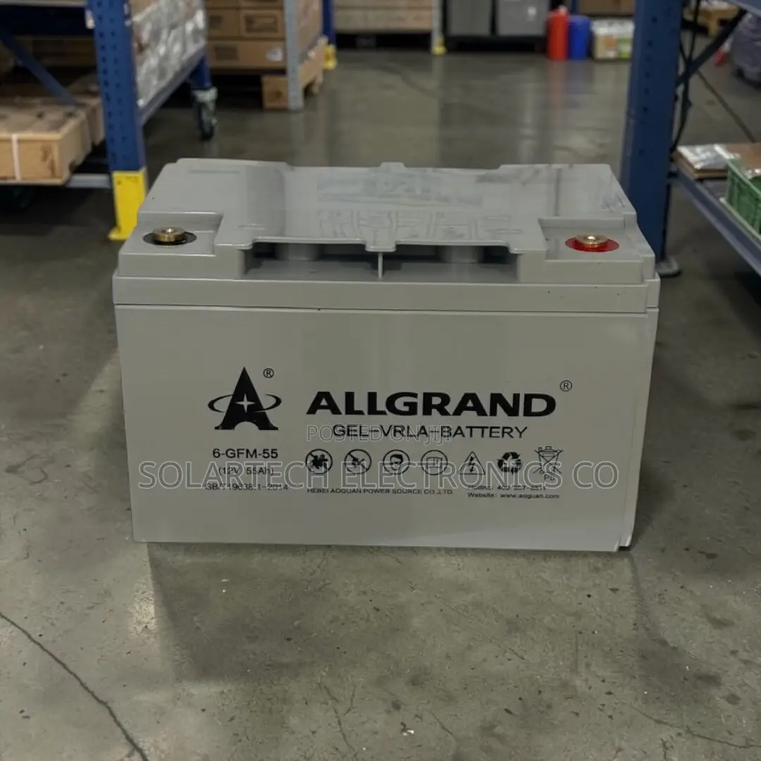 Allgrand 55ah 12v Sealed Maintenance-Free Gel Battery