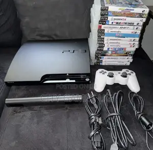 Ps3 Slim (16 Games,Console,Hdmi Cable,Power Cord)