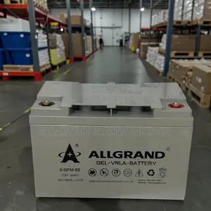 12v 55ah Allgrand Reliable Solar Gel Battery