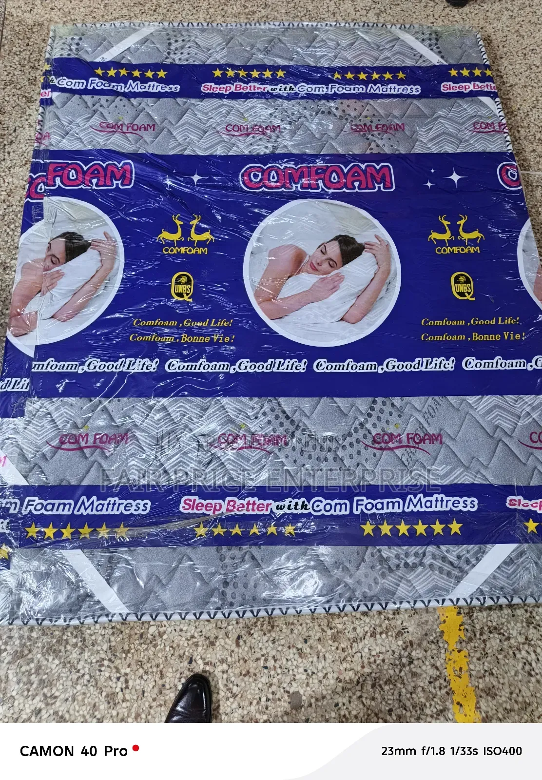 Comfoam Mattress Topper 4x6 by 2 Inche