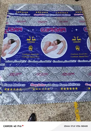 Comfoam Mattress Topper 4x6 by 2 Inche