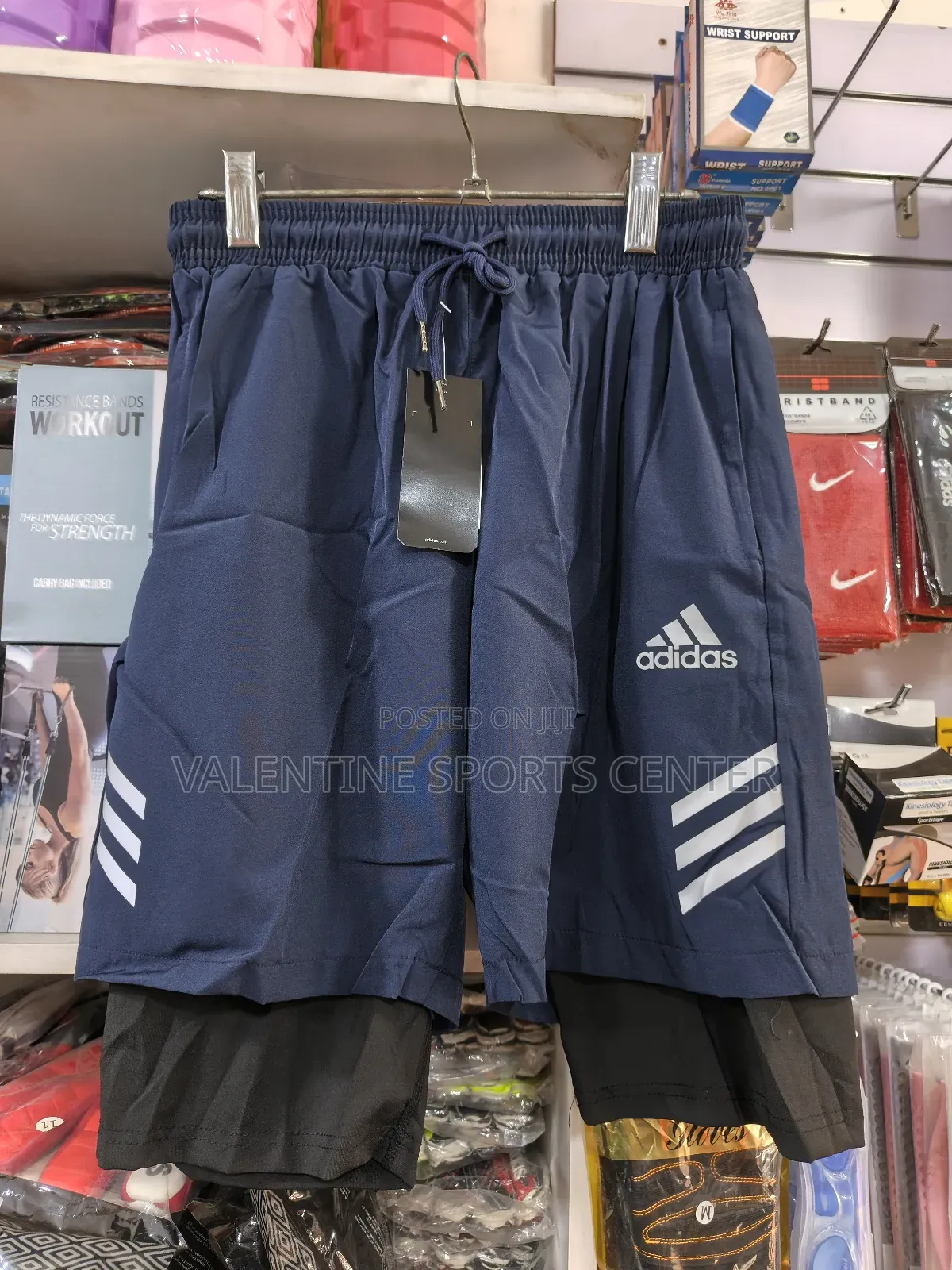 Navy Blue Gym Wears Adidas Original Material