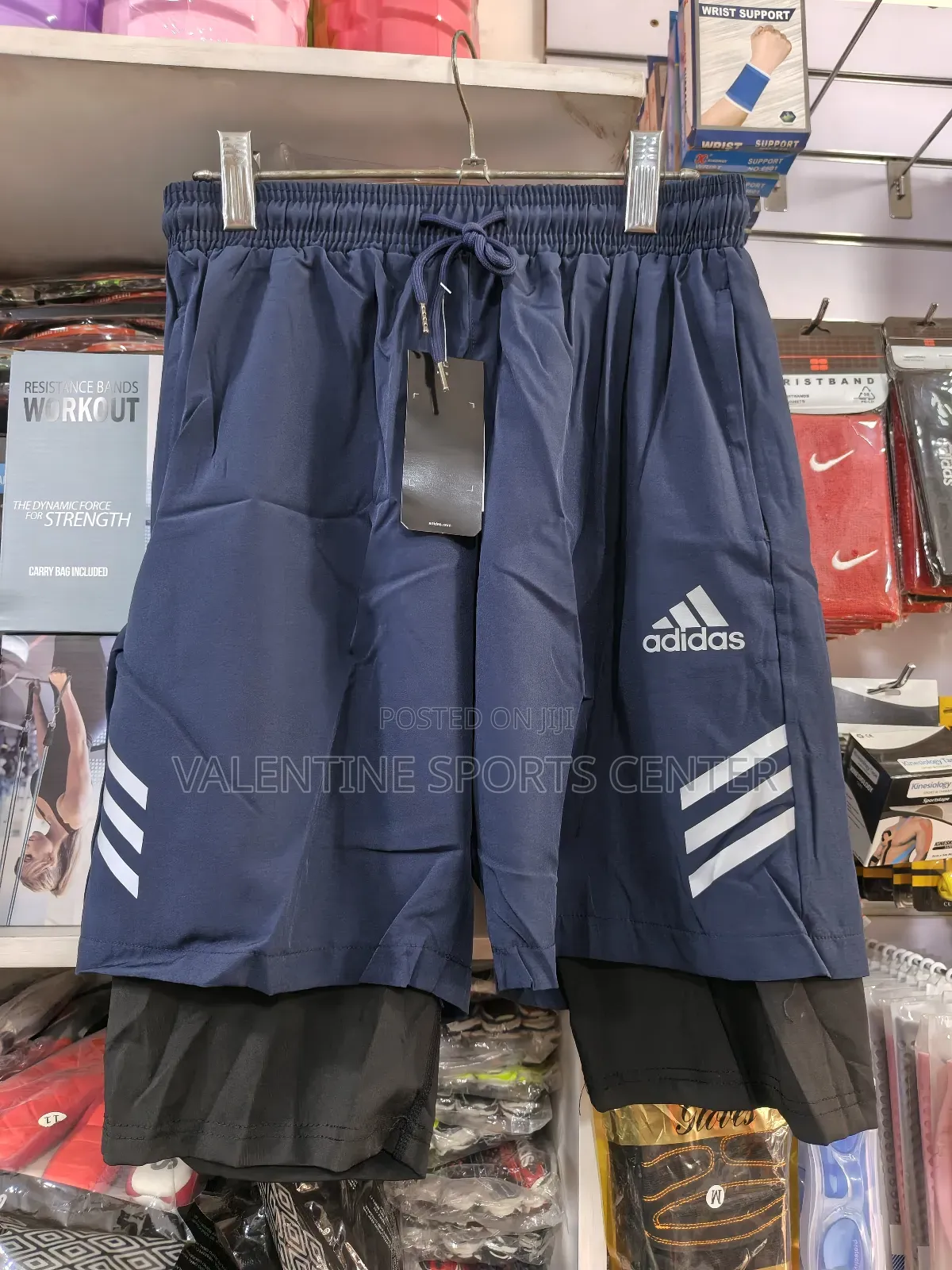 Navy Blue Gym Wears Adidas Original Material