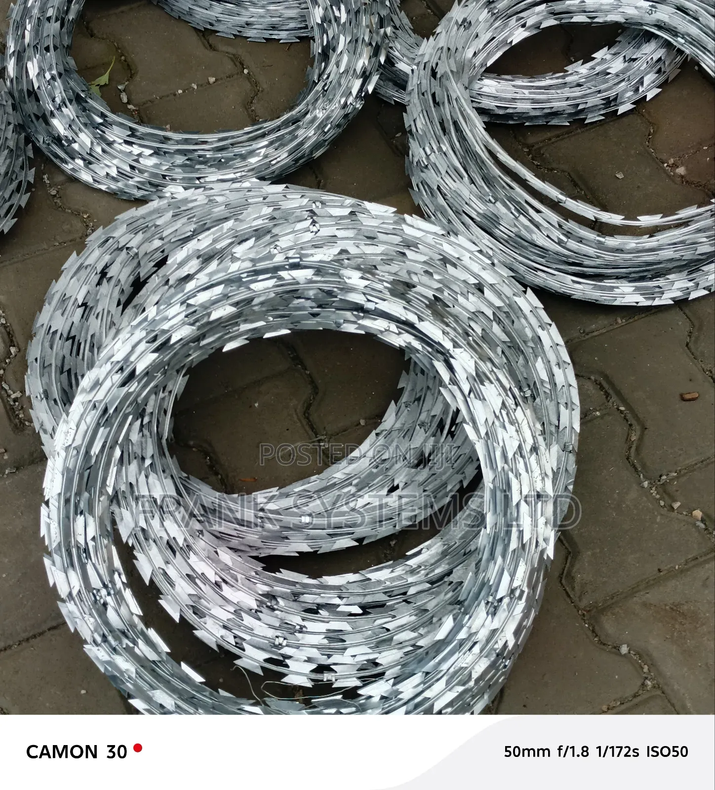 Razor Wire 450mm Stainless
