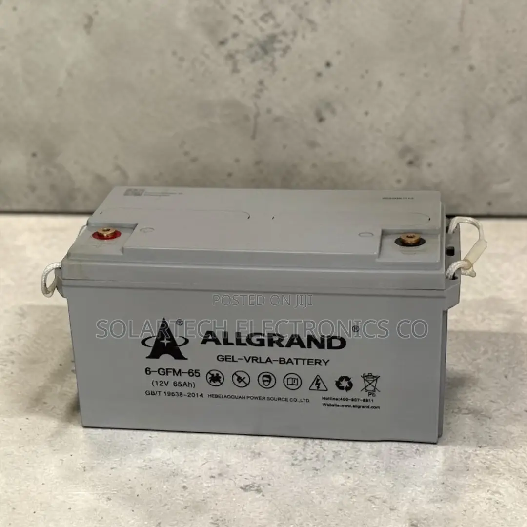12v 65ah Allgrand Solar Deep Cycle Battery