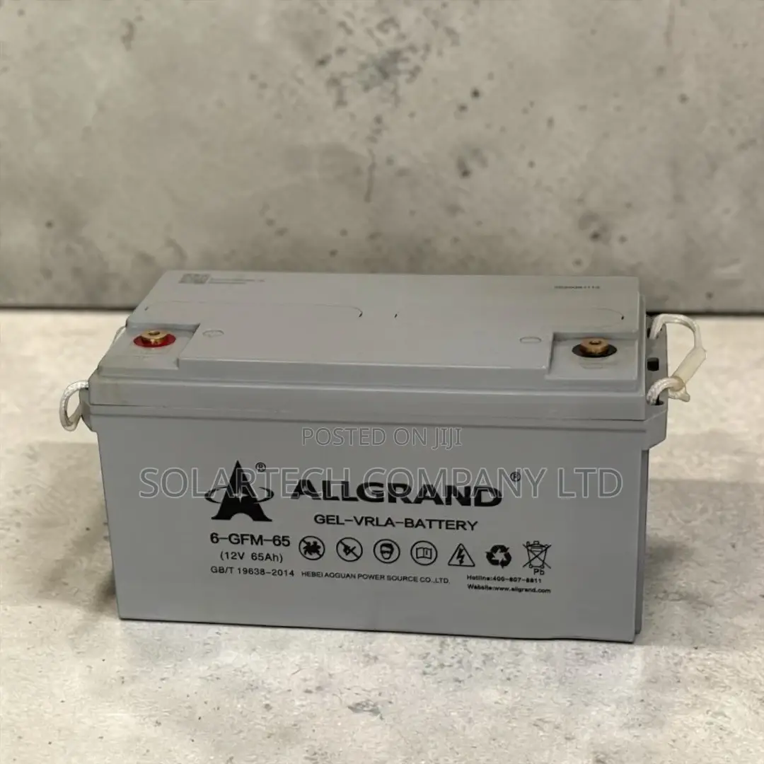 12v 65ah Allgrand Solar Deep Cycle Battery