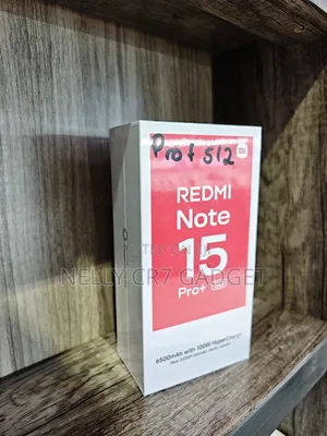 New Xiaomi Redmi Note 15 Pro+ 512 GB Black