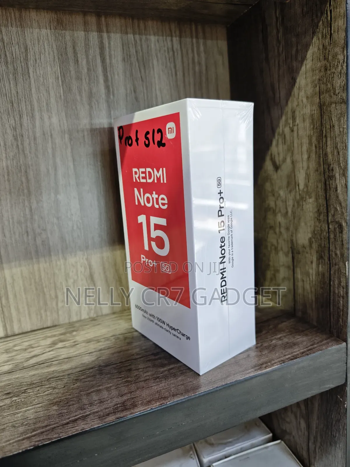 New Xiaomi Redmi Note 15 Pro+ 512 GB Black