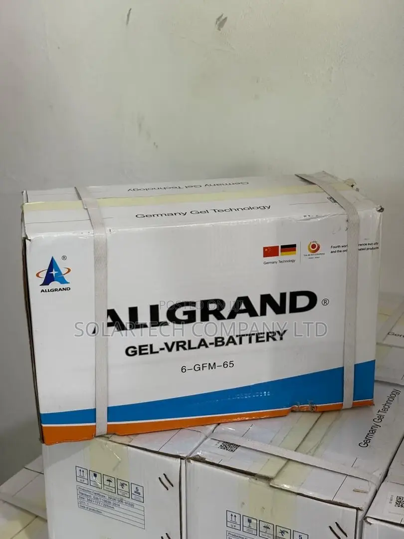 Allgrand 65ah 12v High Performance Gel Battery