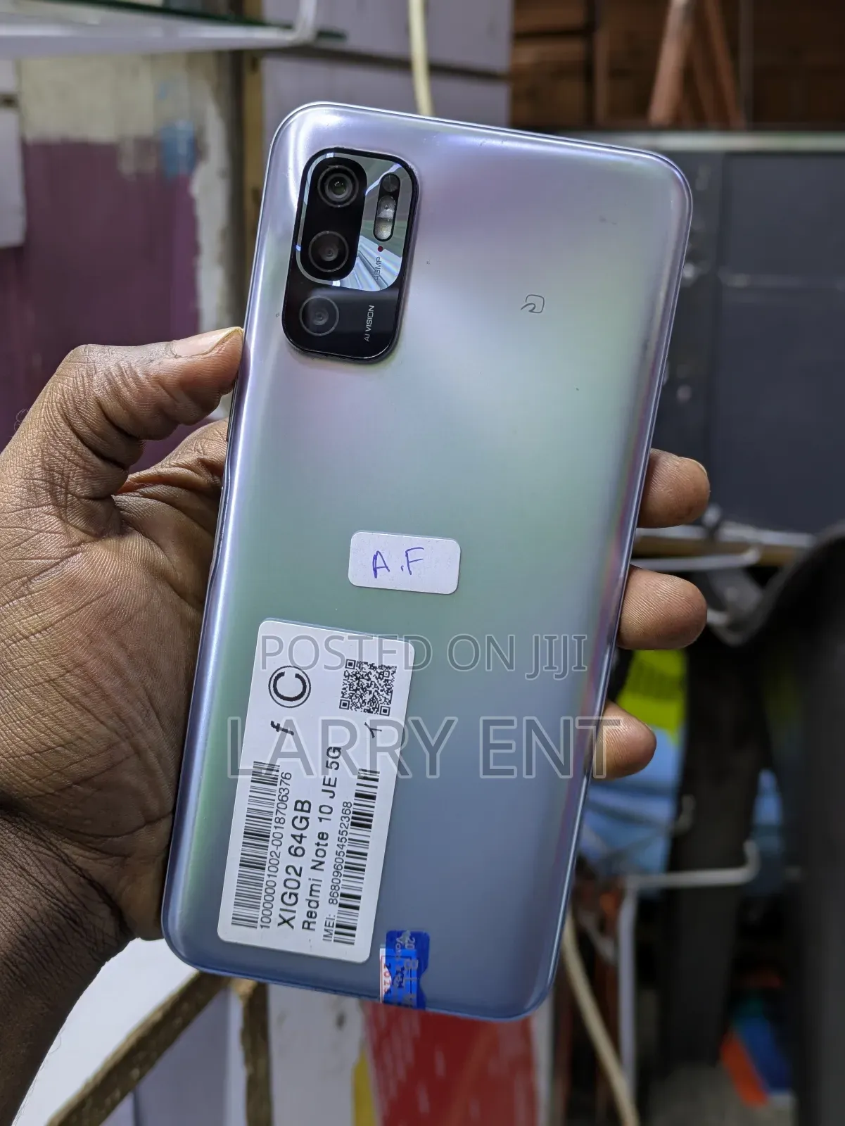 Xiaomi Redmi Note 10 5G 64 GB Silver