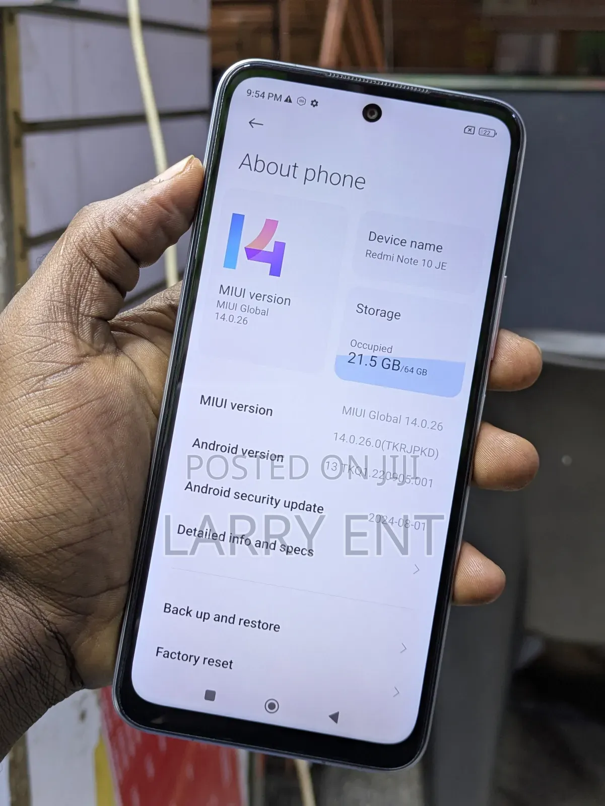 Xiaomi Redmi Note 10 5G 64 GB Silver