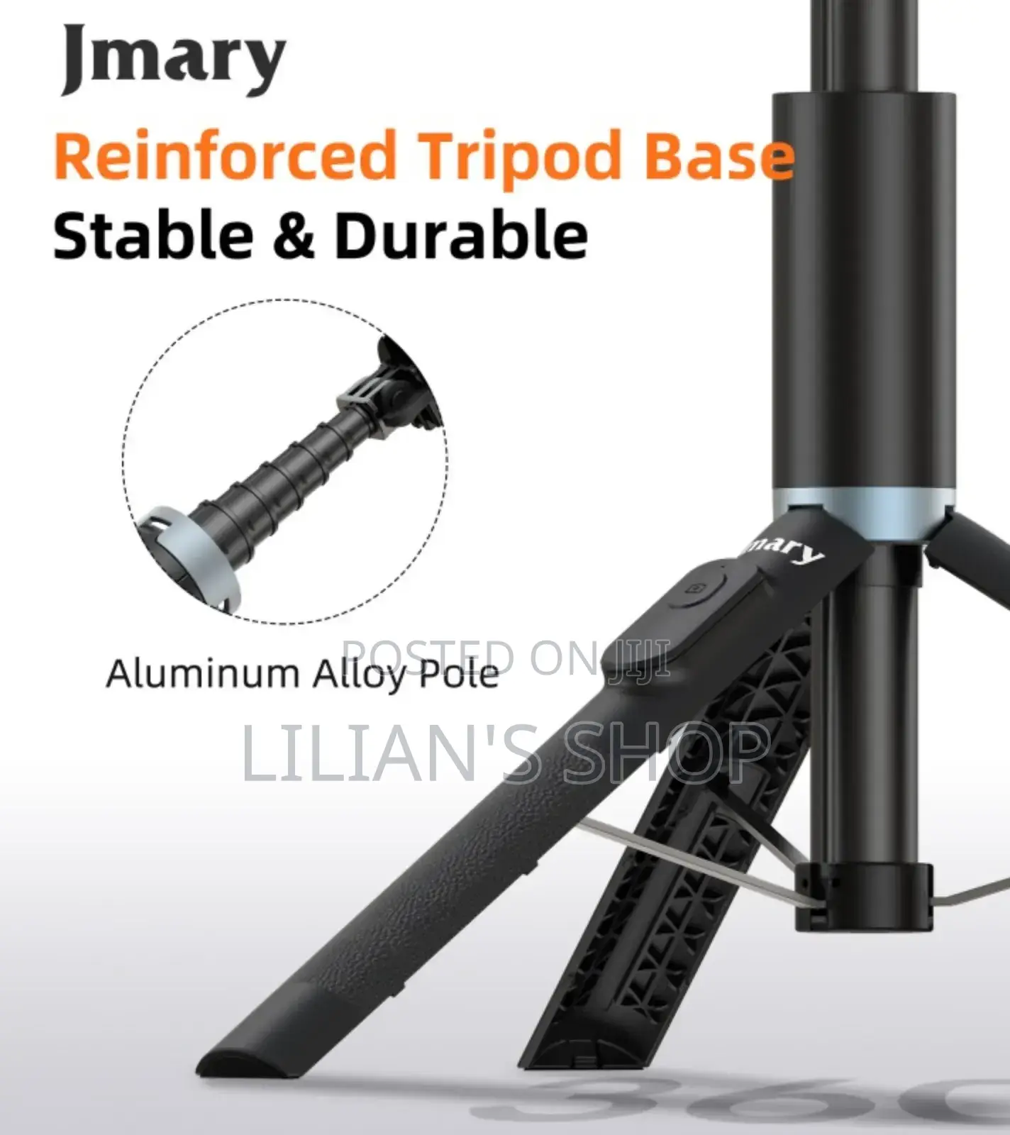 Jmary Kt-259 Selfie Stick and Tripod 2-in-1.
