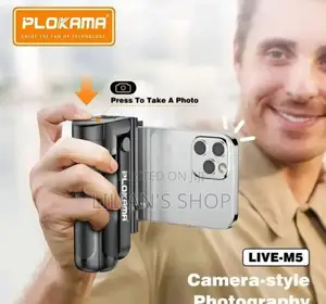 Plokama Live-M5 3-in-1 Handle Tripod Selfie Stick.