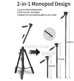 Jmary Kp-2294 Professional Tripod