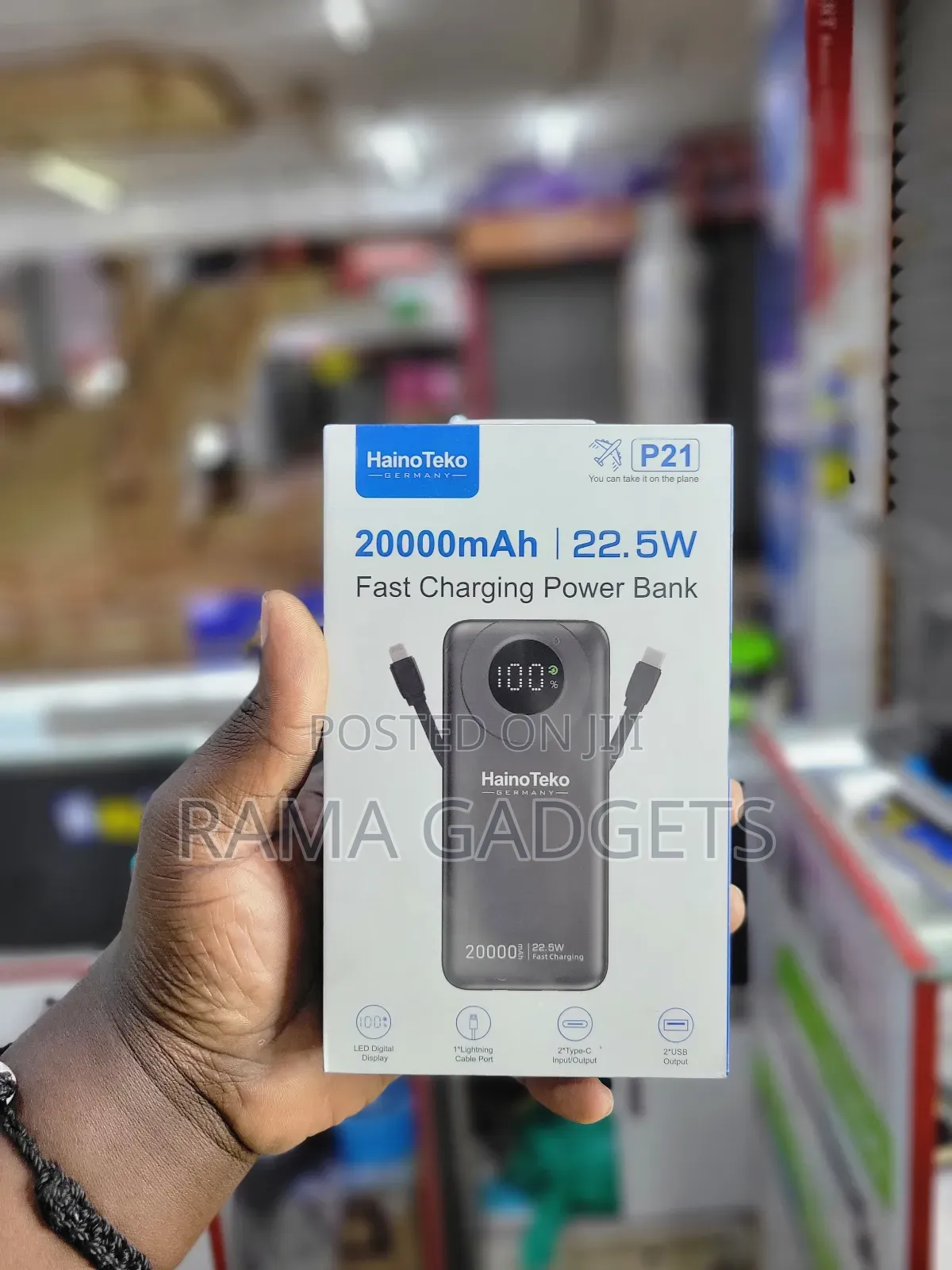 P21 20000mah Portable Power Bank