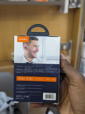 Porodo Soundtec Snap Clip-on Earbuds
