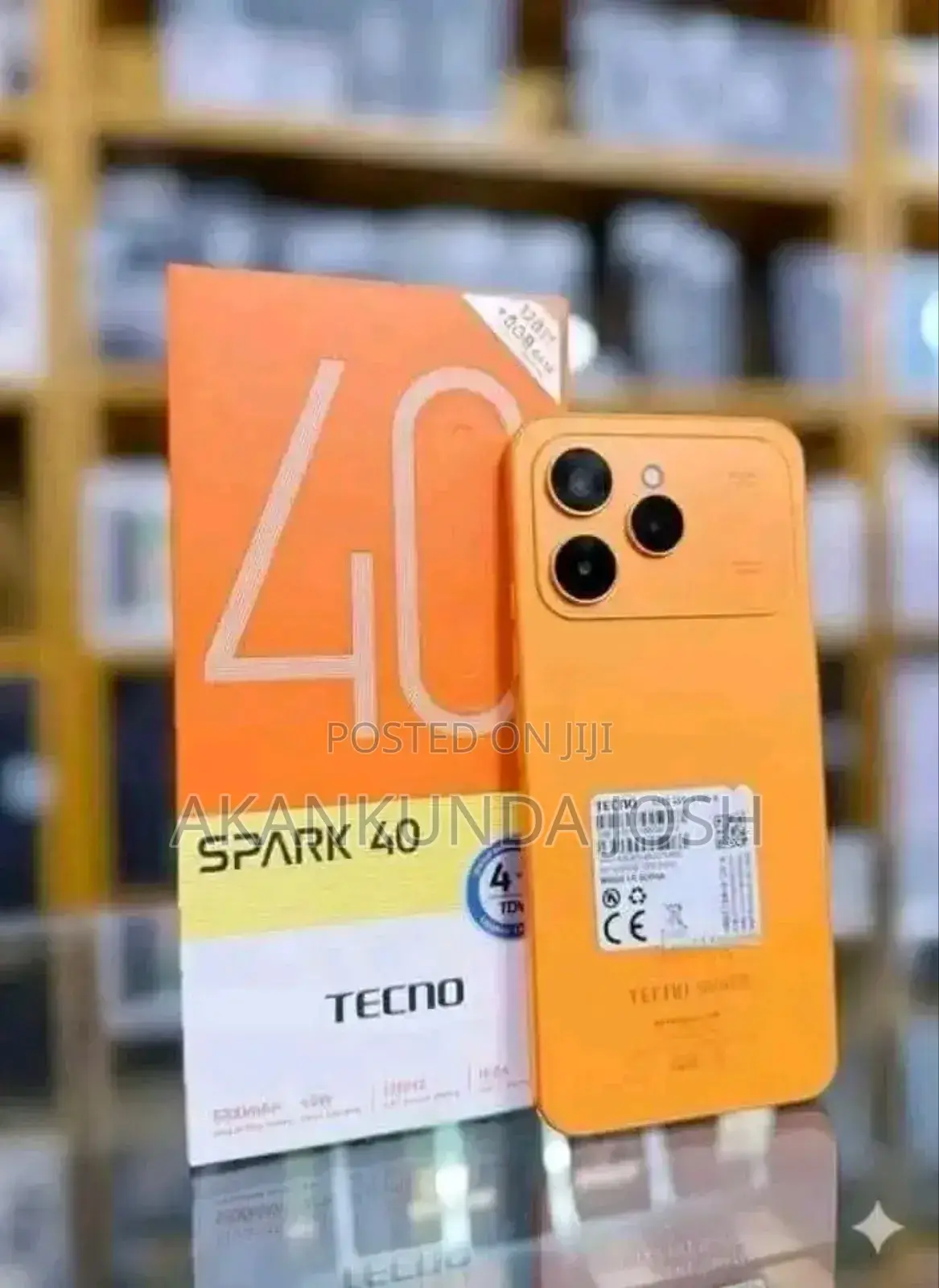 New Tecno Spark 40 256 GB Blue