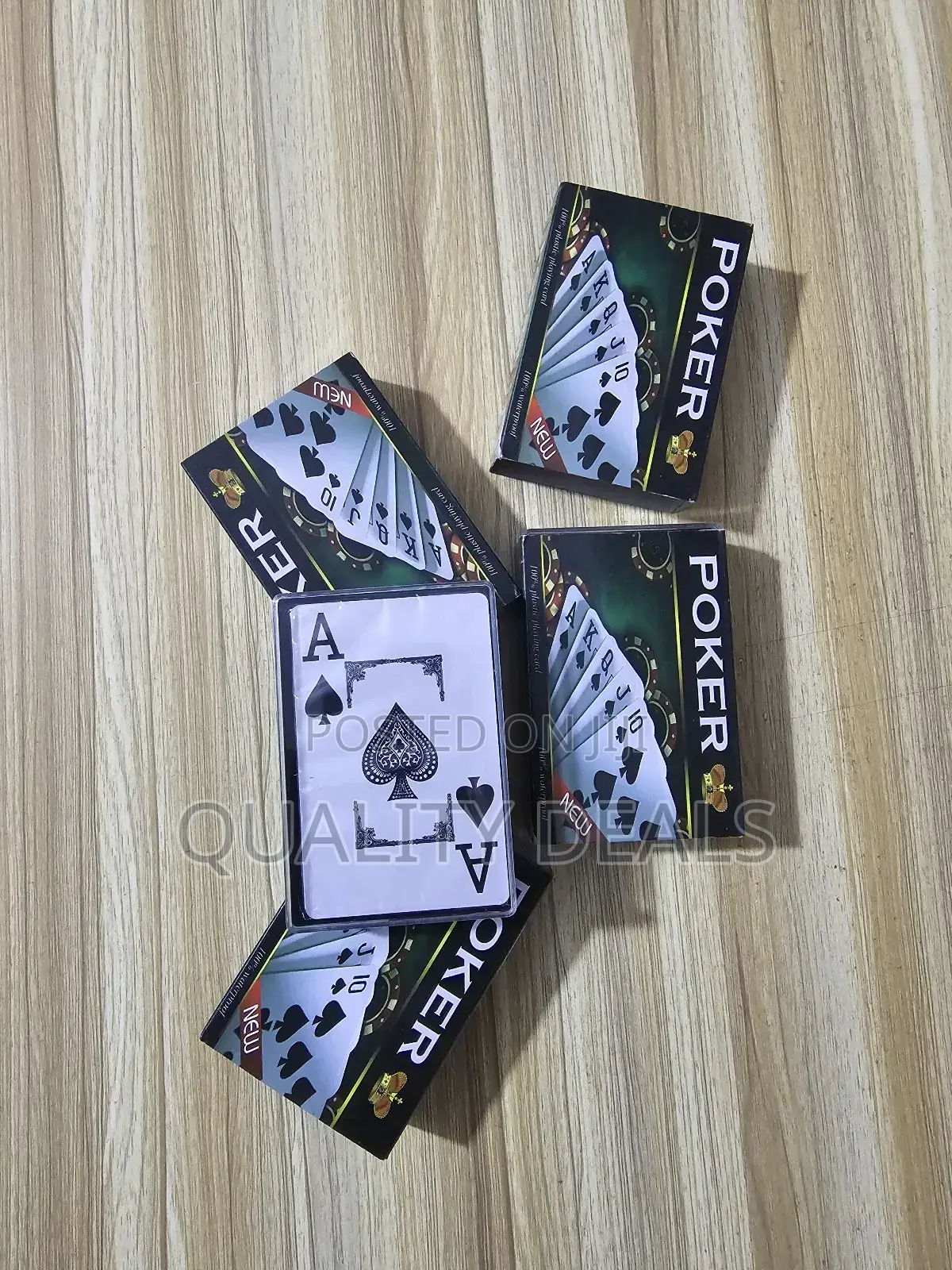 Plastic Poker Playing Cards