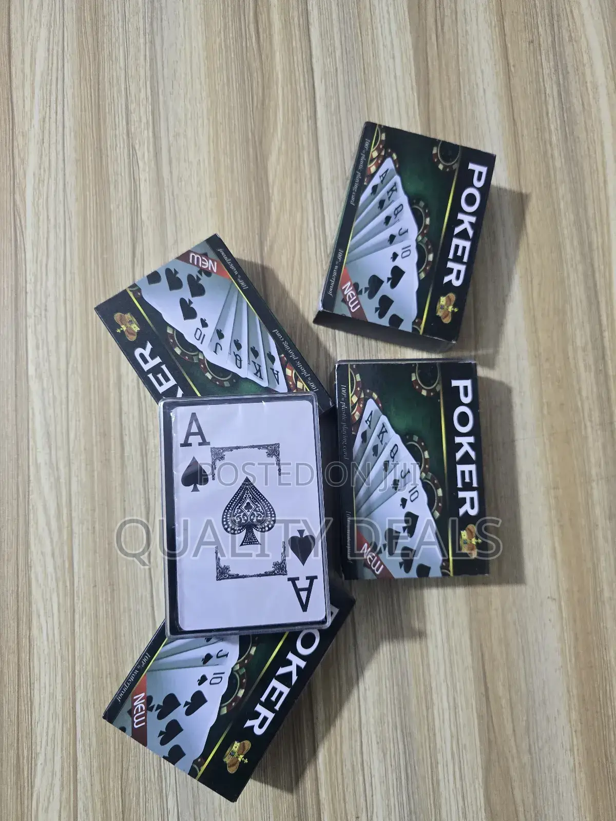 Plastic Poker Playing Cards
