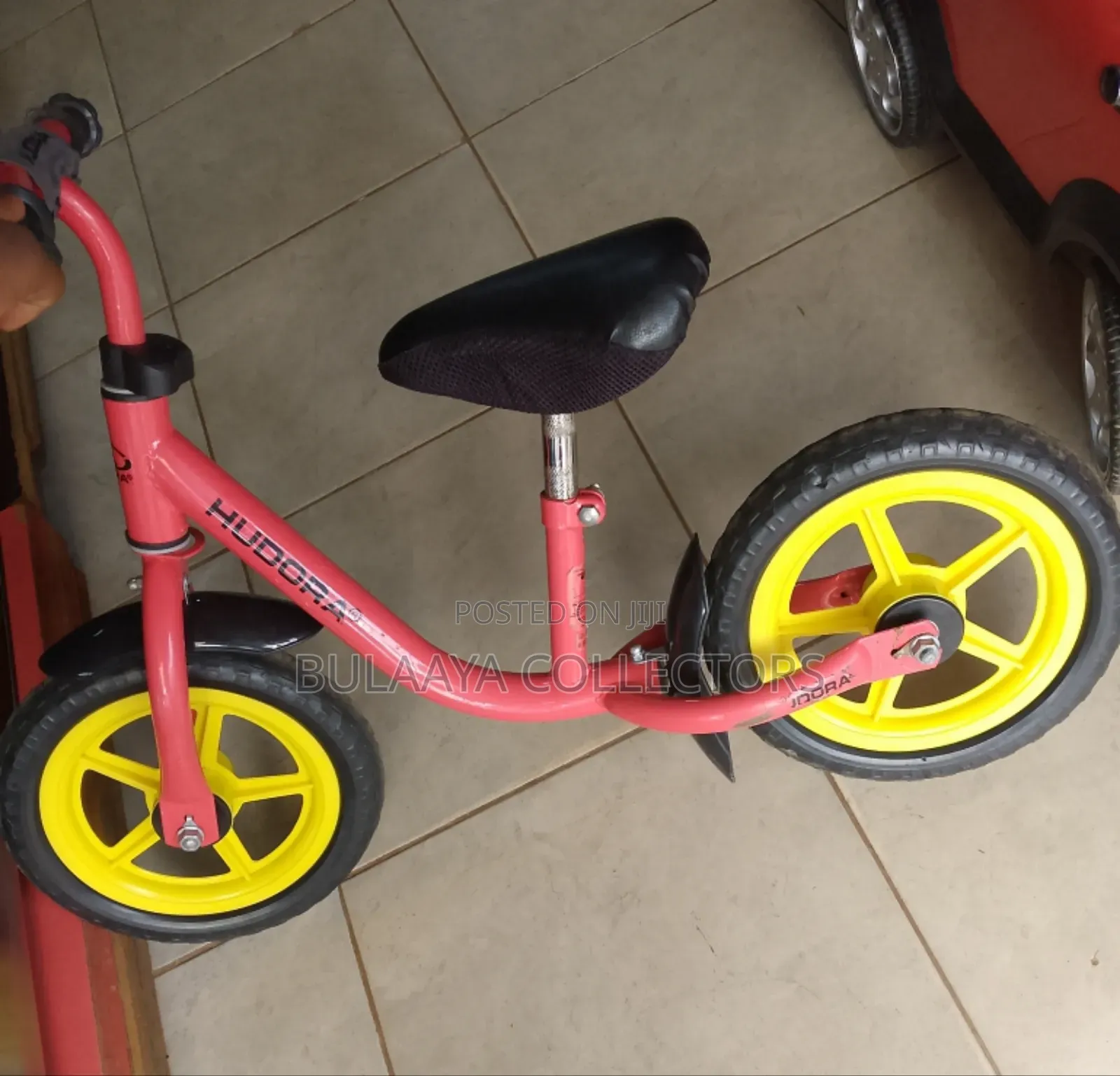 Hudora Children's Balance Bike, to Develop Balance and Control Skills.