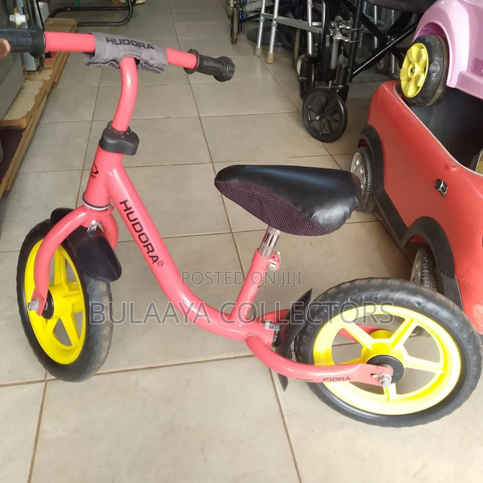 Hudora Children's Balance Bike, to Develop Balance and Control Skills.