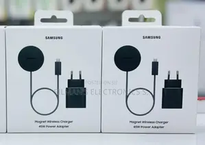 Samsung Magnet Wireless Charger 45 Watts Power Adapter