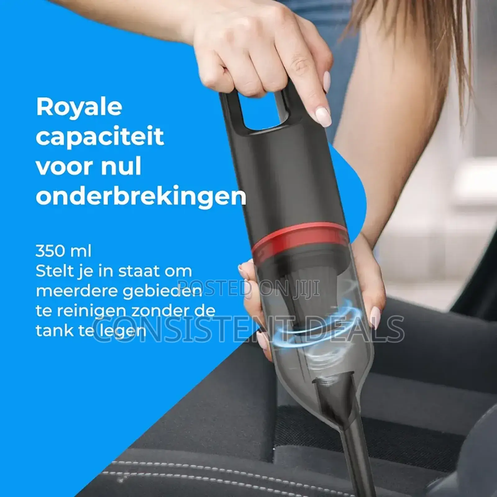 Handheld Vacuum Cleaner, Portable Cordless 6000 Pa 20 Minutes Autonomy