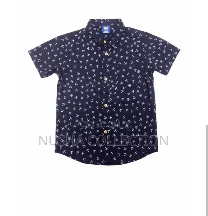 Boys Floral Print Shirts
