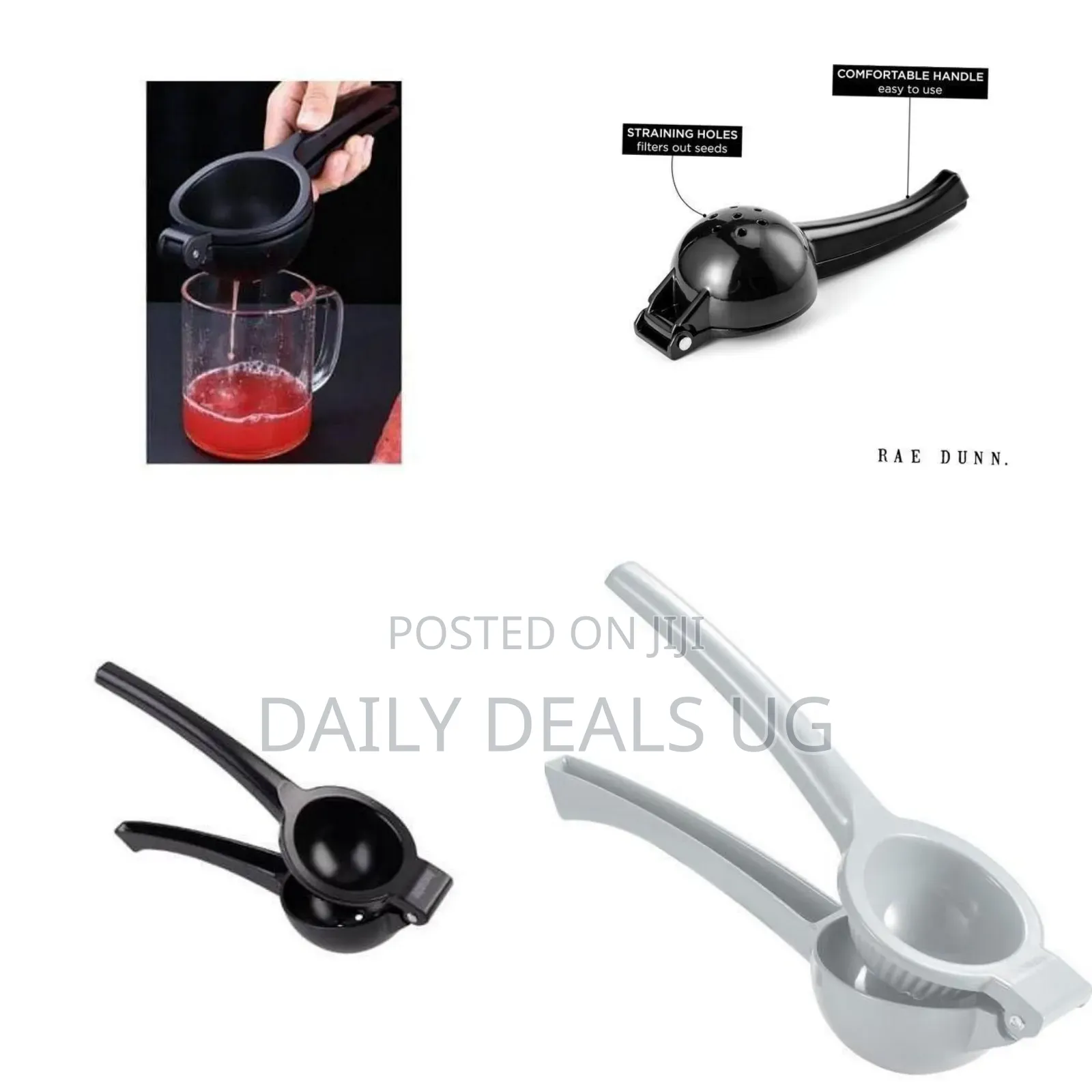 Ergonomic Manual Citrus Juicer / Squeezer - Multicolor
