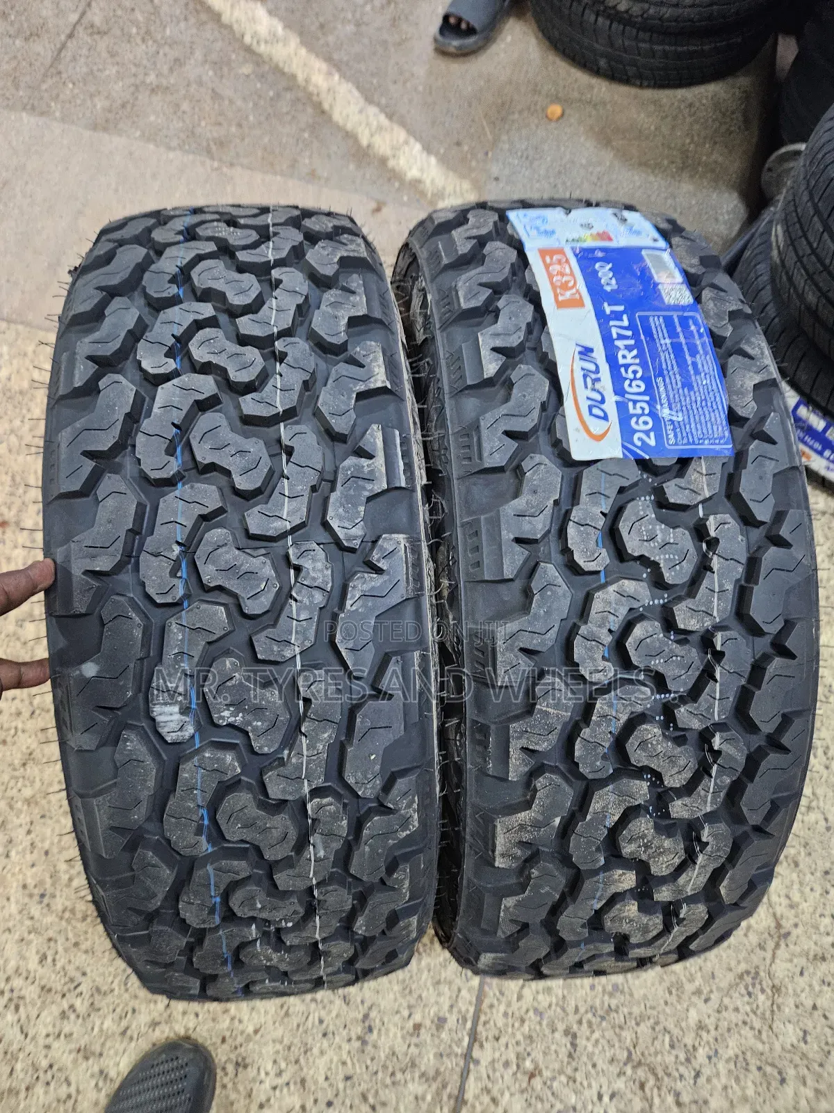 265 65 R17 Lt Durun All Terrain Good Tires With A Nice Disney 👌