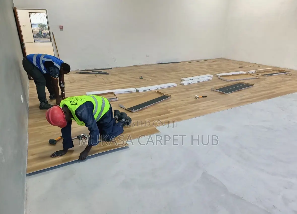 Waterproof Anti-slip Spc Tile Carpet