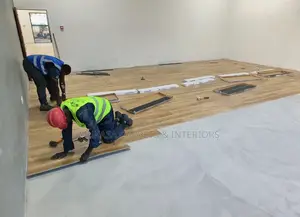 Waterproof Anti-slip Spc Tile Carpet