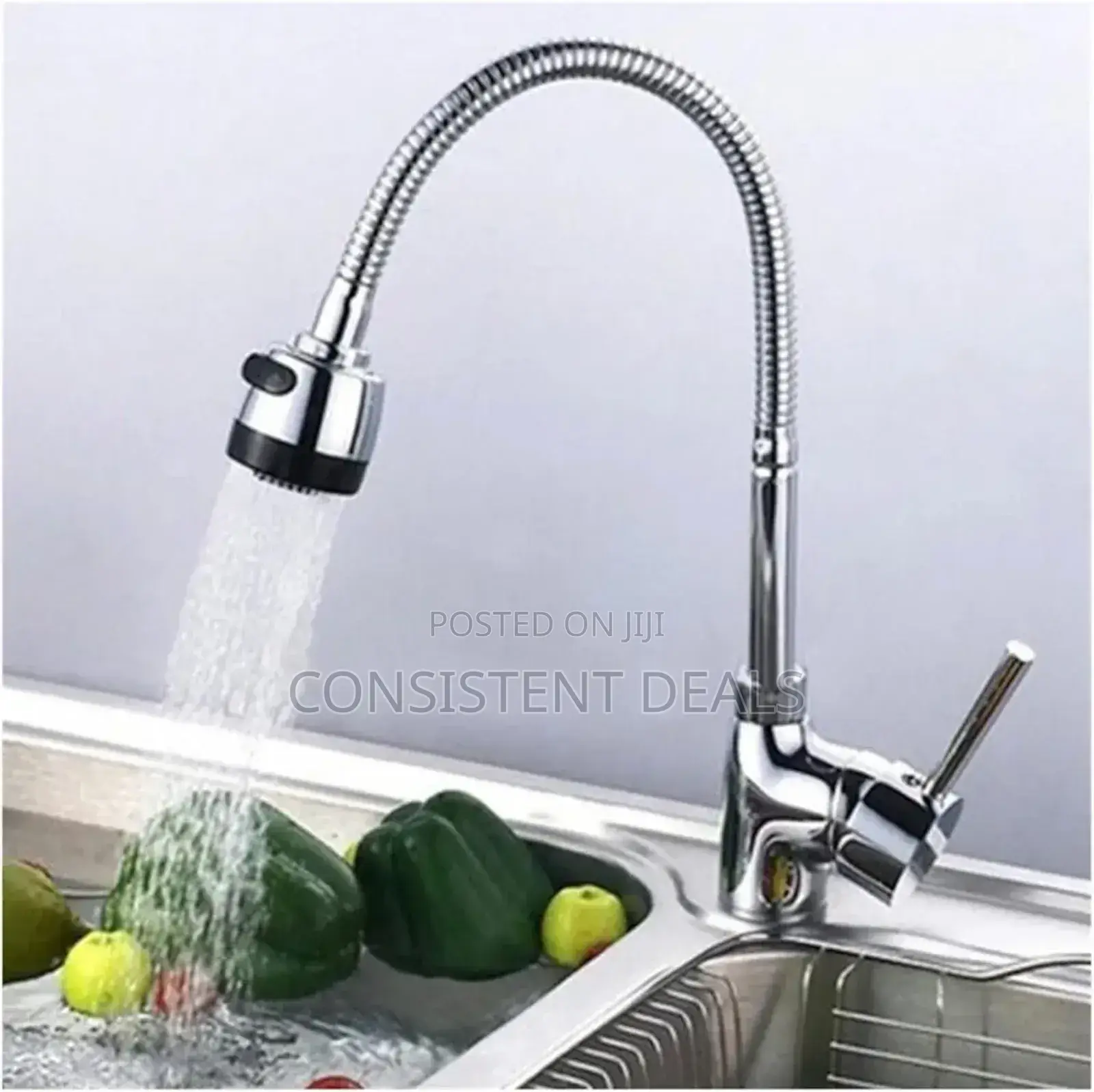 Rotating Faucet Outlet Pipe Stainless Steel Sink Kitchen