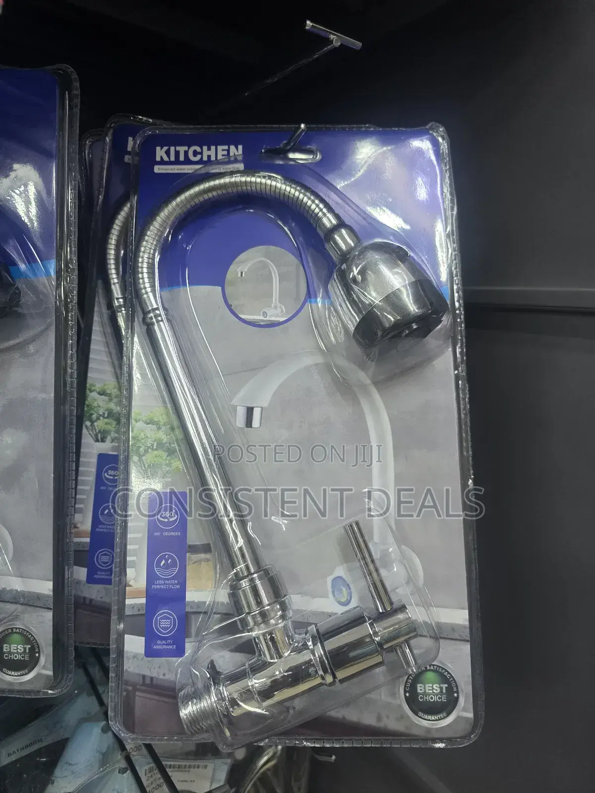 Rotating Faucet Outlet Pipe Stainless Steel Sink Kitchen