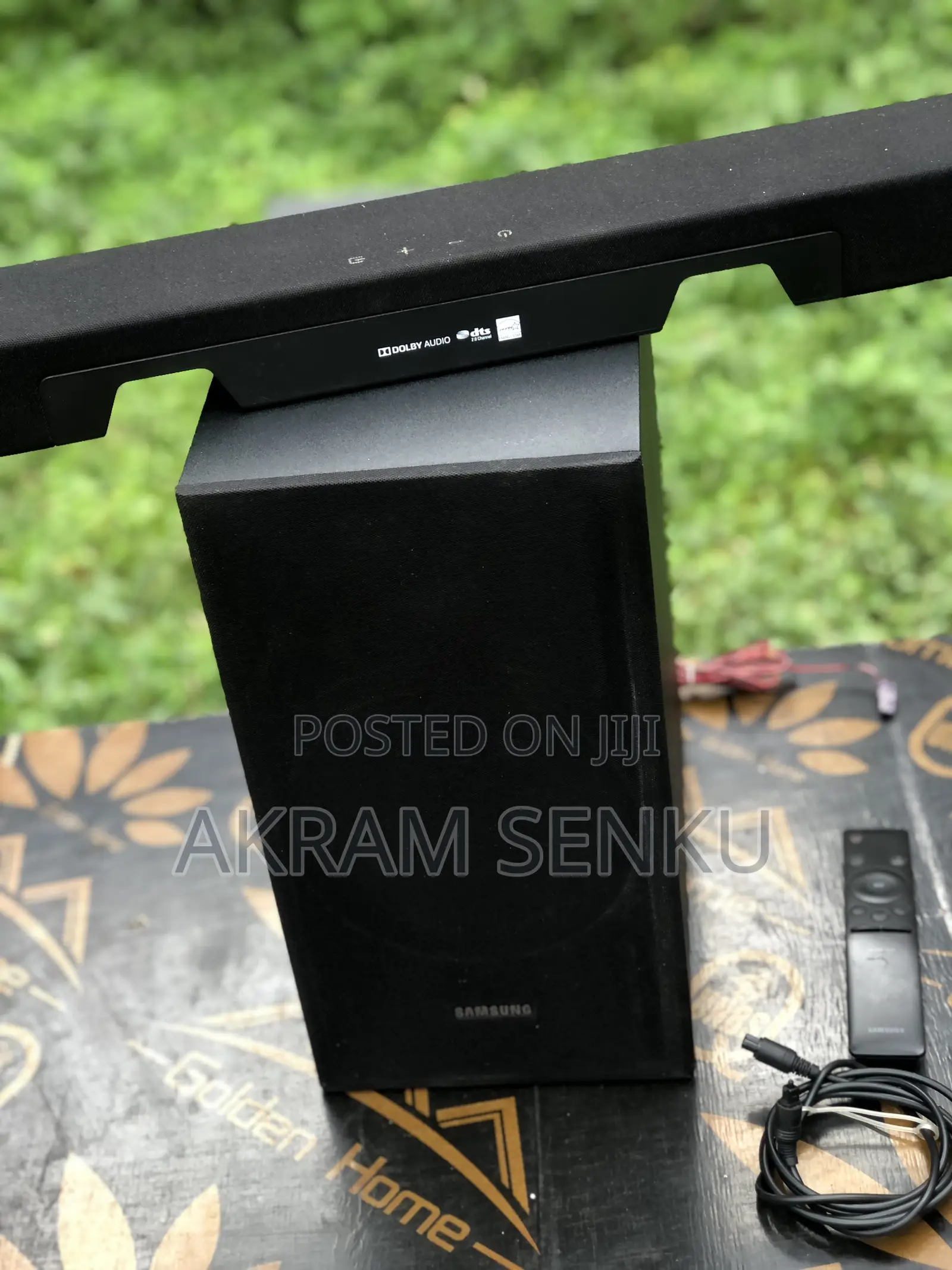 Samsung T420 Soundbar With Its Wired Subwoofer Ps T4swt