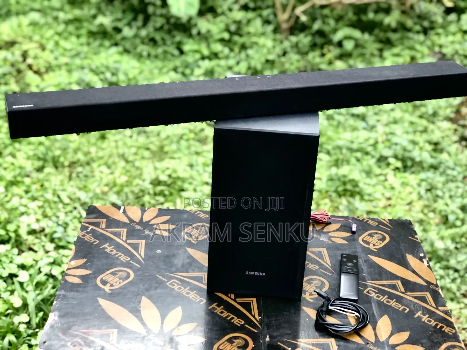 Samsung T420 Soundbar With Its Wired Subwoofer Ps T4swt